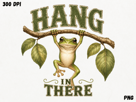 Download Hang in There Frog PNG, Funny Frog Subli - Premium Resources