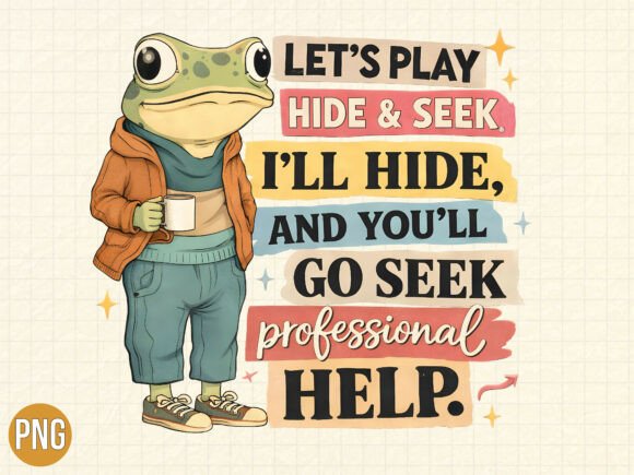 Download Funny Hide Seek Play Sarcastic Frog PNG - Premium Resources