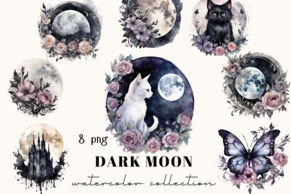Download Full Moon Clipart, Galaxy Cat - Premium Resources